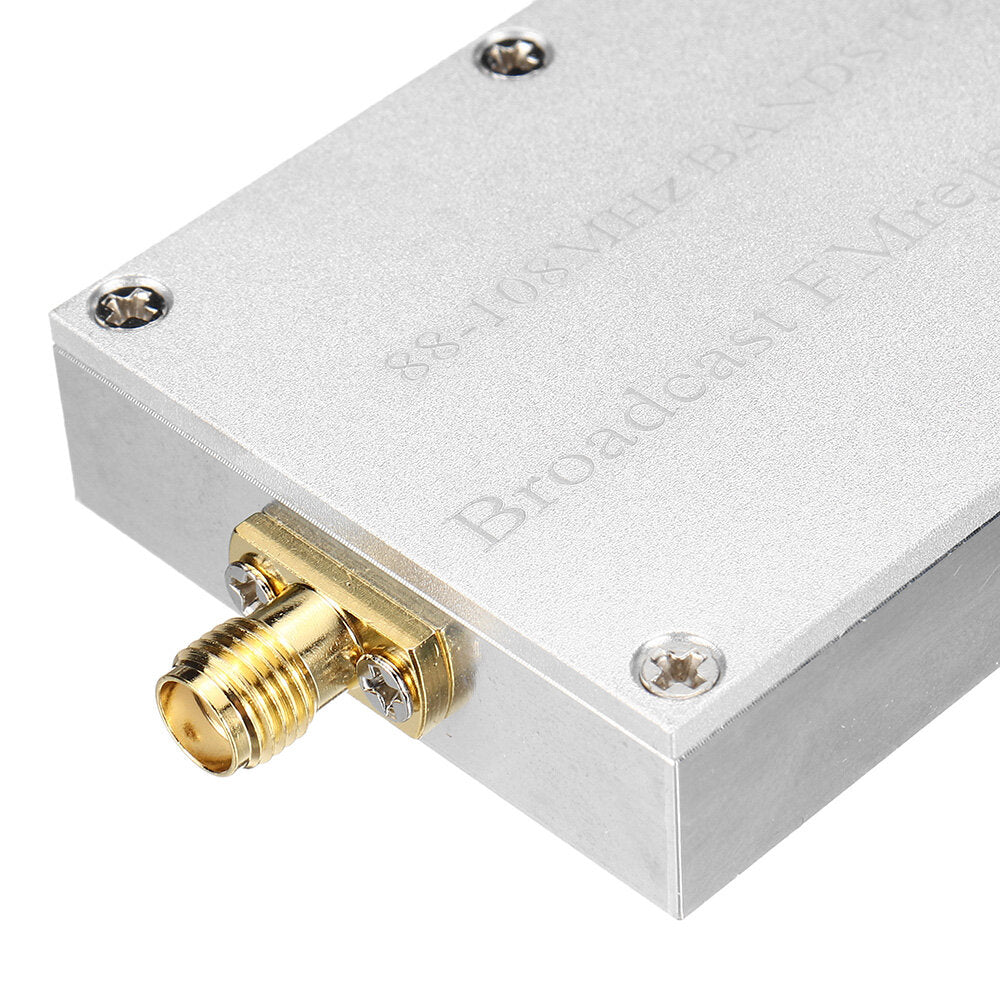 88-108MHZ Band Stop Filter RTL-SDR Blog Broadcast with FM Male Connector to SMA Male Connector