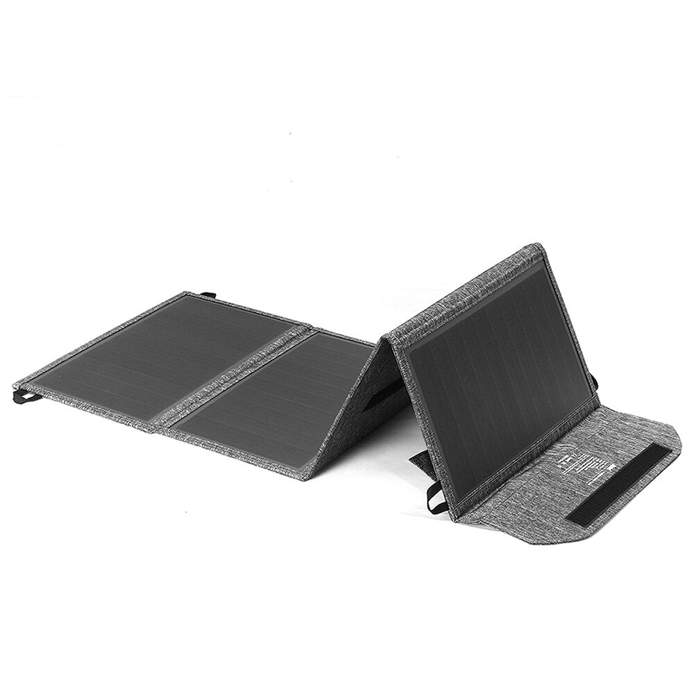 40W Solar Panel Mini Foldable Waterproof Battery Charger with DC & PD & USB Output for Car Camping Mobile Phone