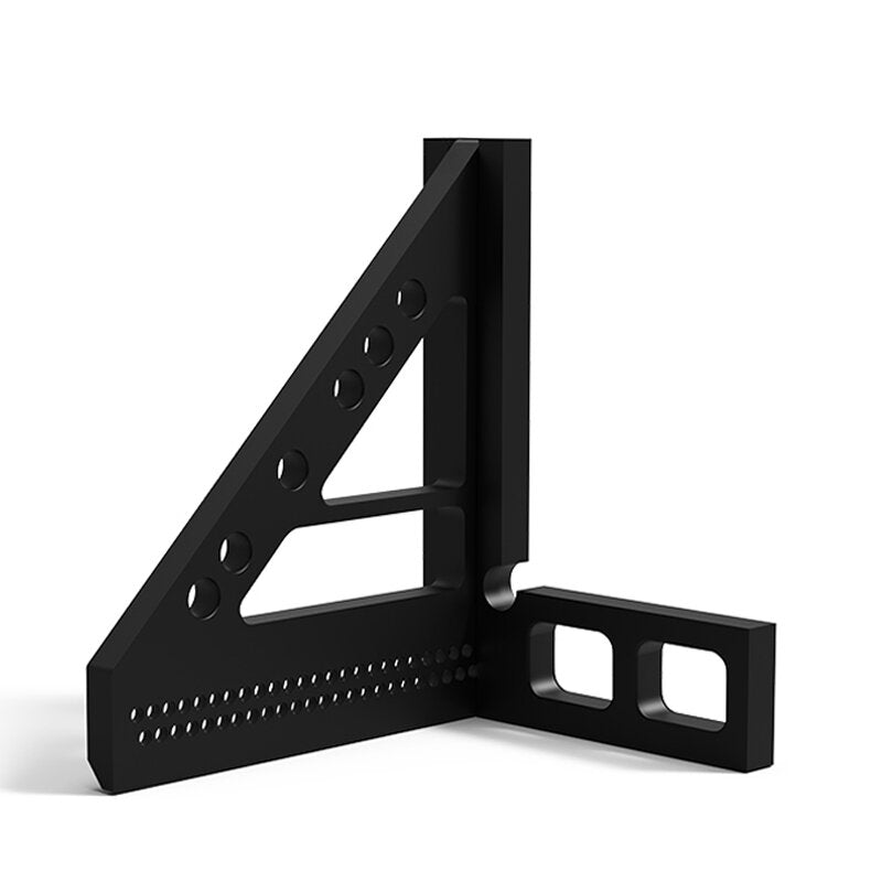 3-in-1 Angle Ruler with HD Scale, Multi-Angle Positioning, Durable Aluminum, for Accurate Marking & Drawing