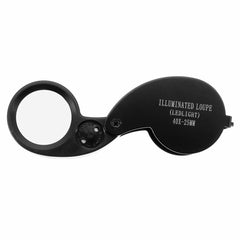 40X 25mm LED Jeweler Eye Loupe Magnifier Magnifying Glass Jewelry Diamond