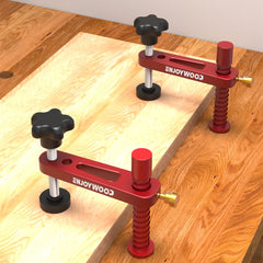 Enjoywood 3/4" Bench Dog Clamps - Durable, Adjustable, User-Friendly, Superior Clamping Force for Woodworking & DIY