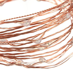 5M 50 LED Copper Wire Christmas Outdoor String Fairy Light DC12V