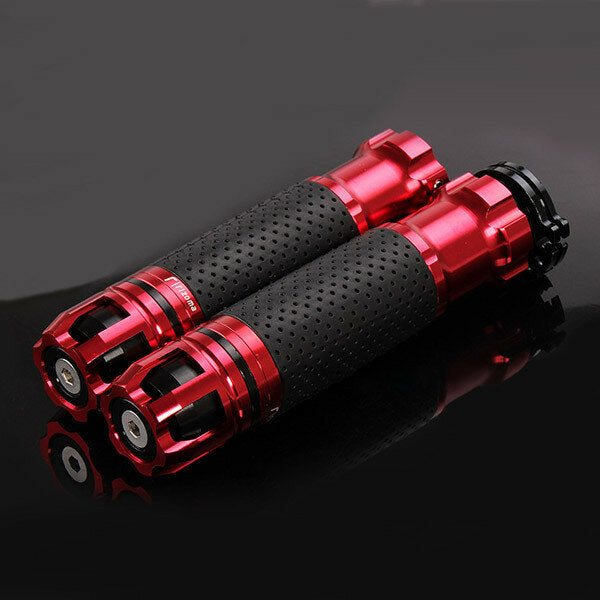 7/8 inch 22mm Motorcycle Refit Throttle Handlebar Grip Aluminum Alloy Rotatable