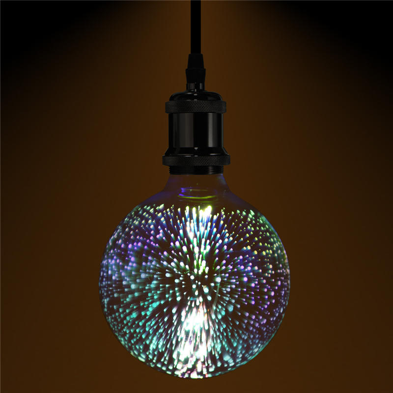 3D E27 4W G125 Retro LED Edison Light Decorative Home Lamp Bulb AC85-265V