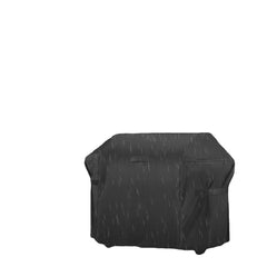 210D Oxford Black BBQ Cover Waterproof Fade-resistance UV-protection Grill Cover