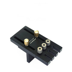 Jig Set Aluminium Alloy 3 In 1 Woodworking Dowel Drilling Position Jig Drilling Guide Kit