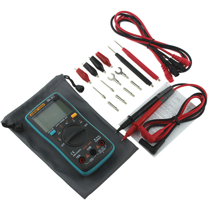 Professional True Rms Digital Multimeter 6000 Counts Backlight AC/DC