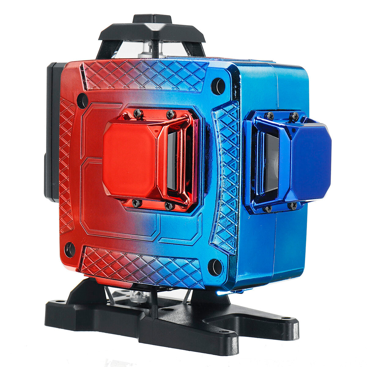 16 Line 4D Colorful Green Light Laser Level Single/Dual Battery 360 Horizontal Vertical Cross Measurement