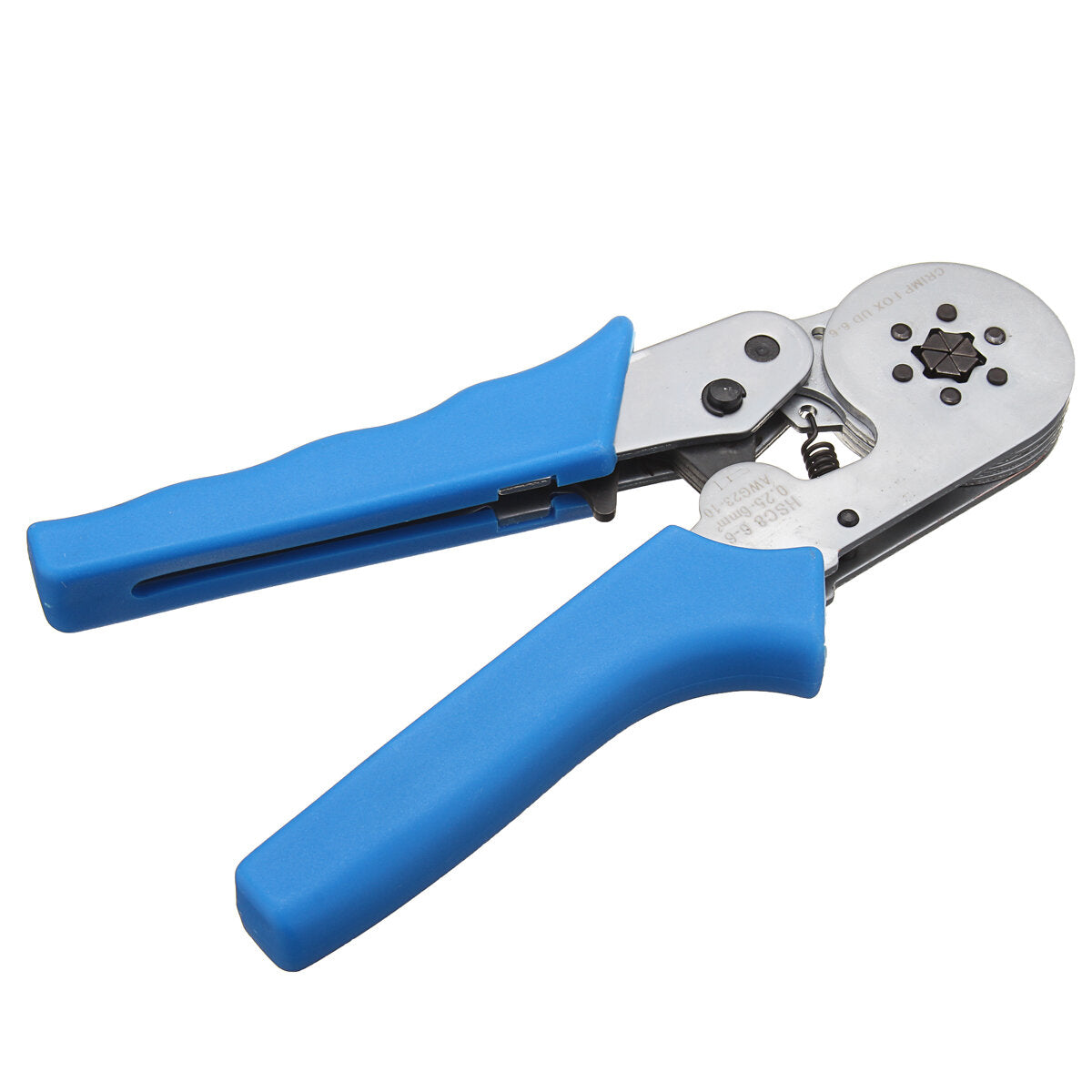 6-6 0.25-6.0mm Crimping Tools Self-adjustable Ratcheting Ferrule Wire Crimper Plier