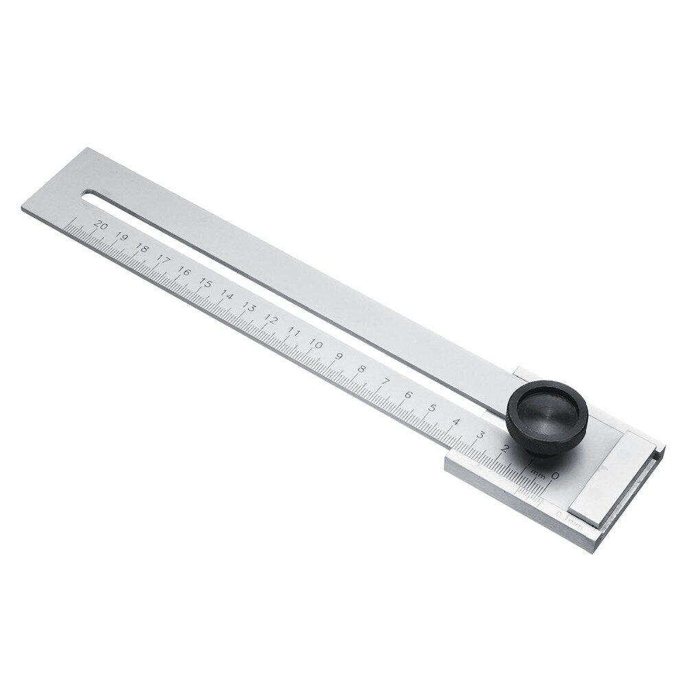 Carbon Steel Marking Gauge, 0-200/250/300mm, 0.1mm Resolution, 40mm Wide, Durable Tool for Woodworking & Engineering