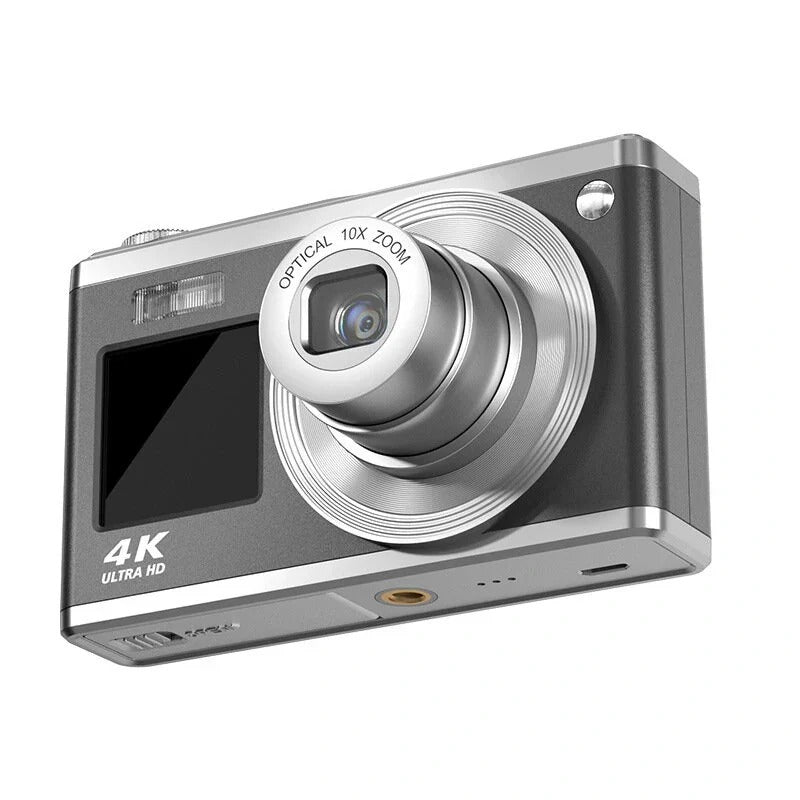 4K Optical Zoom CCD Digital Camera 64 Million Pixels Dual IPS High-definition Screens Photography Camera