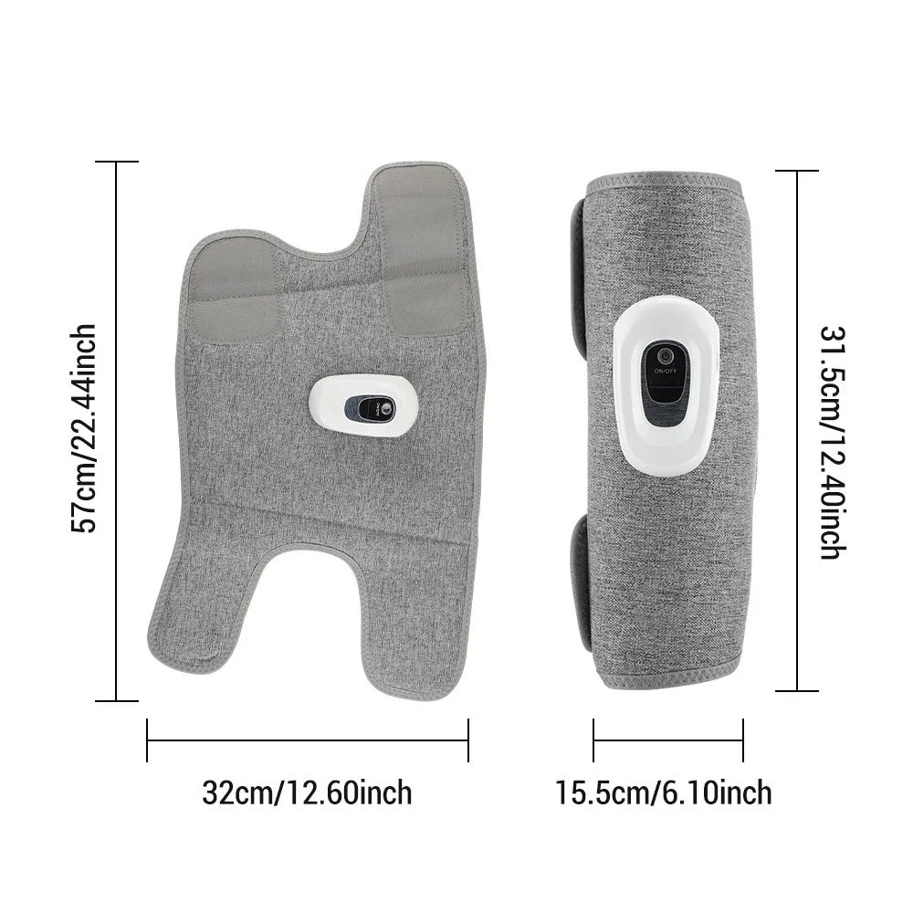 Dual-Purpose Leg & Arm Massager with Air Pressure, 3 Modes, 360° Calf Relaxation, Ideal for Office Workers