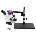 51MP 2k Trinocular Stereo HDMI Microscope Camera 7X-45X Continuous HD Zoom Stereo Trinocular Microscope For Phone Repair