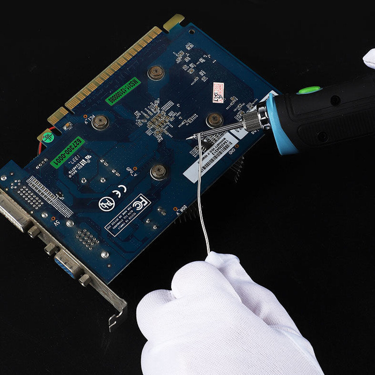 8W 4V Cordless Electric Solder Iron Wireless Charging Soldering Iron Rechargeable Lithium Battery