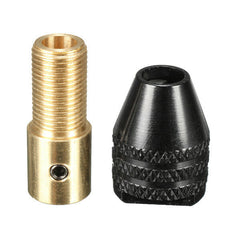 5Set 0.3-3.5mm Mini Universal Drill Chuck Electronic Three-Jaw Drill Chuck Tools Set