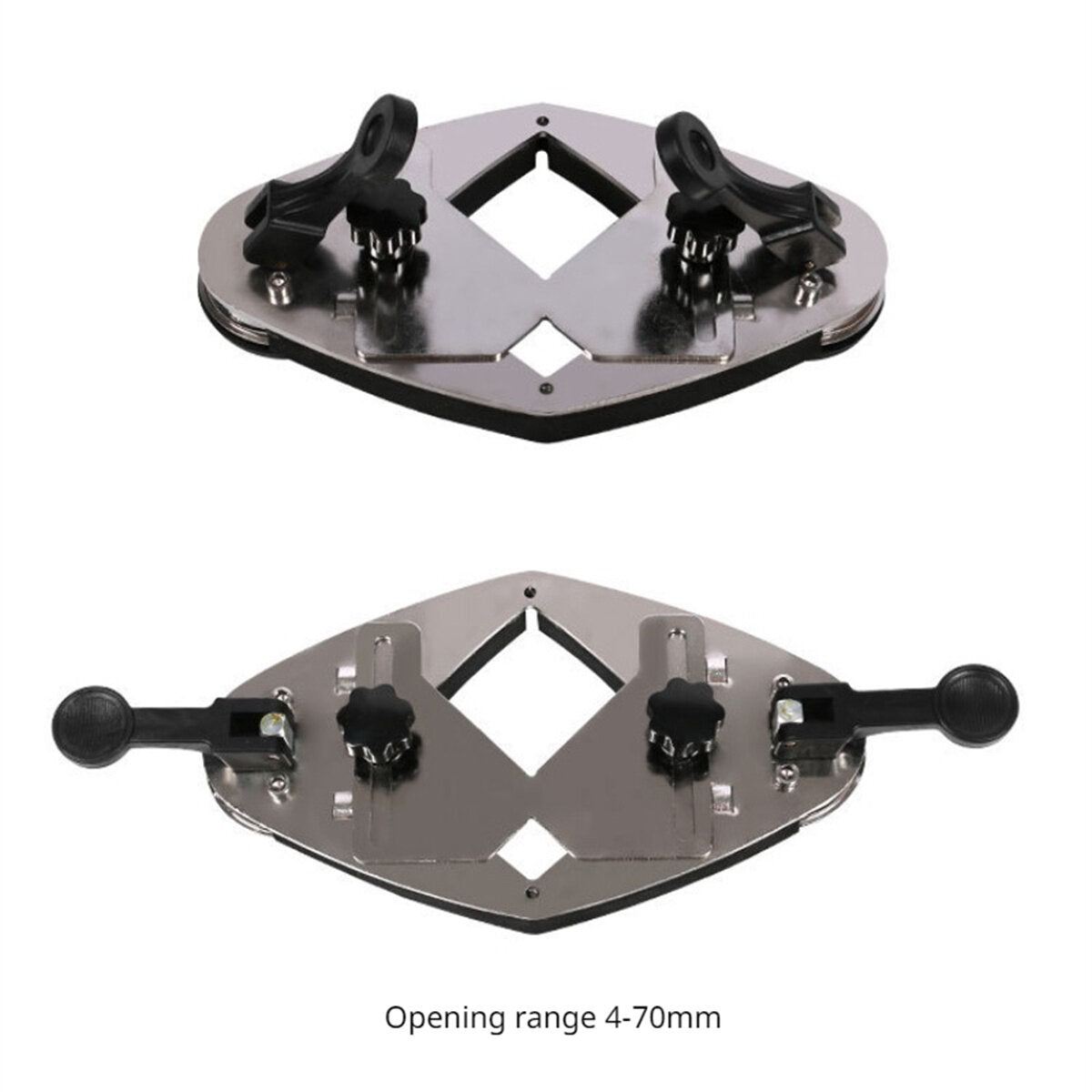3-in-1 Drilling Locator Tool: Precision Guide Hole Jig, Tile Puncher & Wooden Tenon Locator - Durable Stainless Steel
