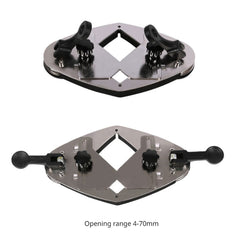3-in-1 Drilling Locator Tool: Precision Guide Hole Jig, Tile Puncher & Wooden Tenon Locator - Durable Stainless Steel