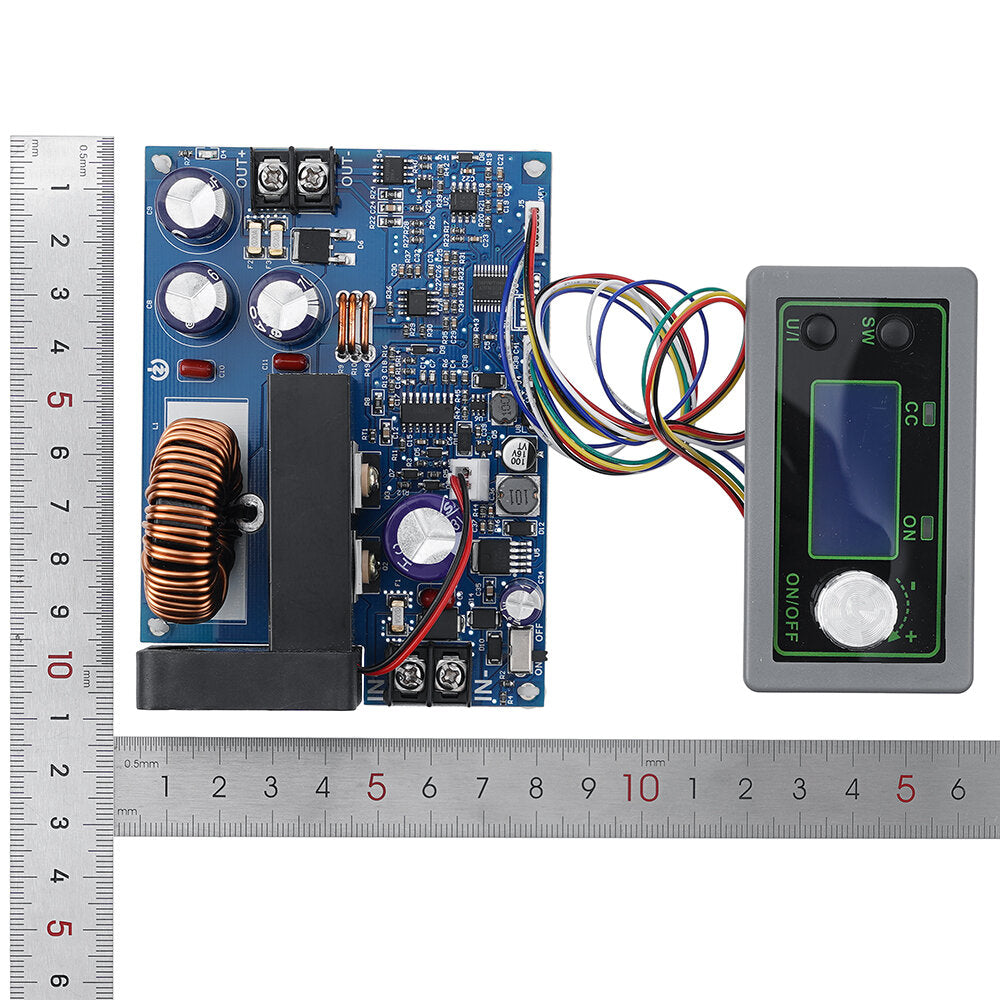 50V 20A 1000W LED Display DC -DC Buck Converter CC CV Step-down Power Module Adjustable Voltage Regulated Power Supply