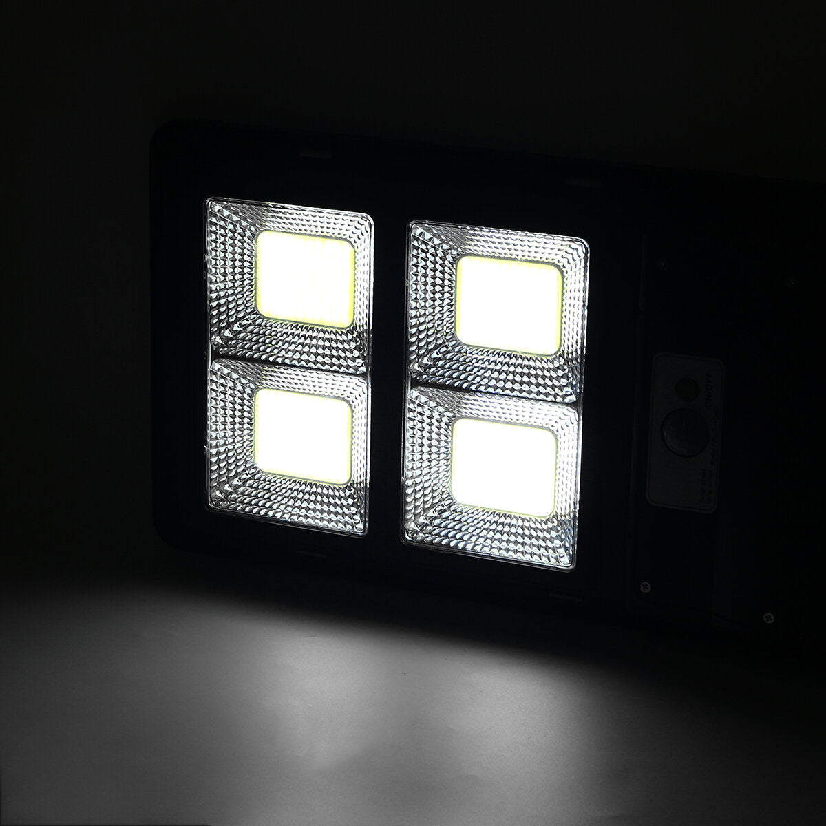 800-2000W 400/600/800 COB Solar Wall Street Light PIR Motion Garden Lamp Remote