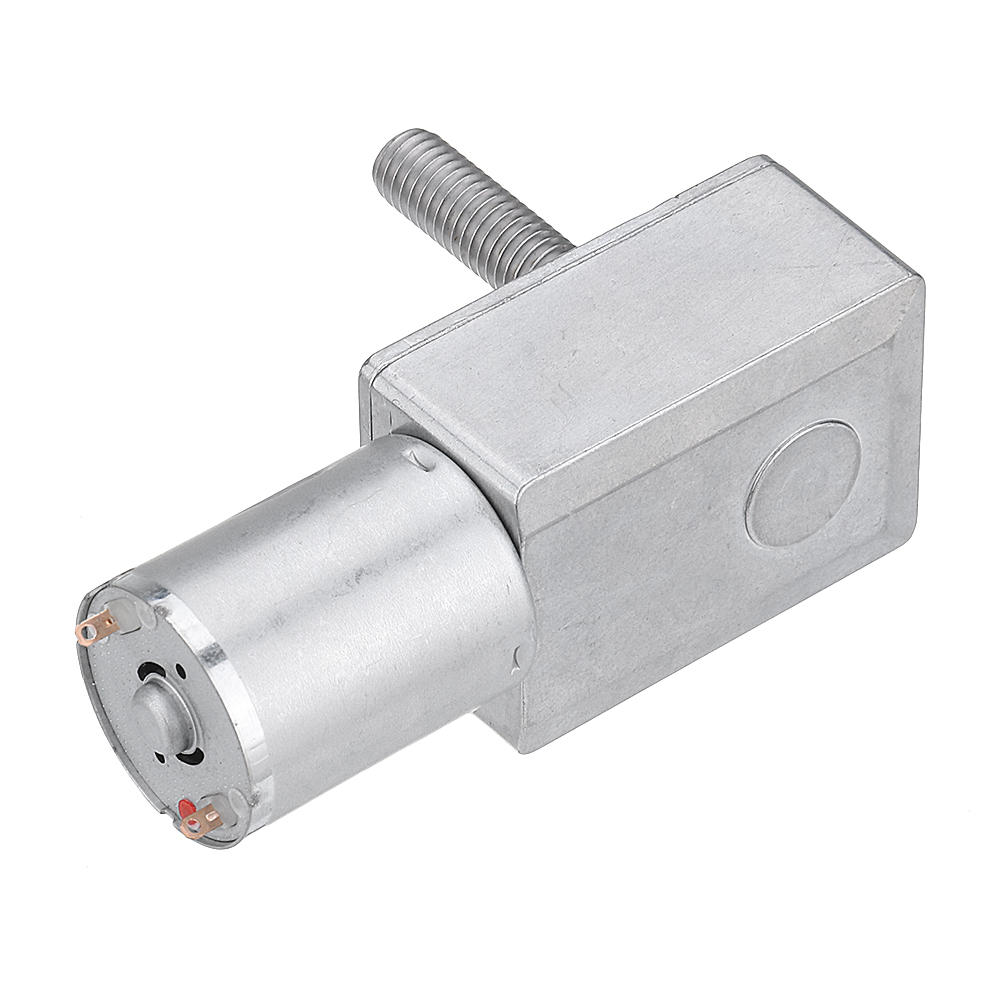 DC 24V Self-locking Worm Gear Motor 10/30/90/150RPM Gear Turbine Reduction Motor