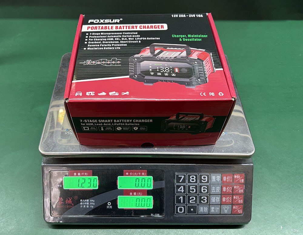GreenZech Elite 7S Smart Battery Charger (20A/10A) for 12V/24V LiFePO4 & Lead-Acid
