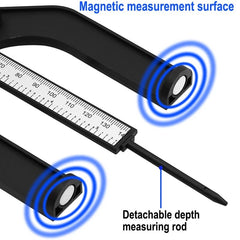 Digital Depth Gauge for Routers - 60mm Aperture, 0-80mm Range, Self-Standing, Easy Read Display