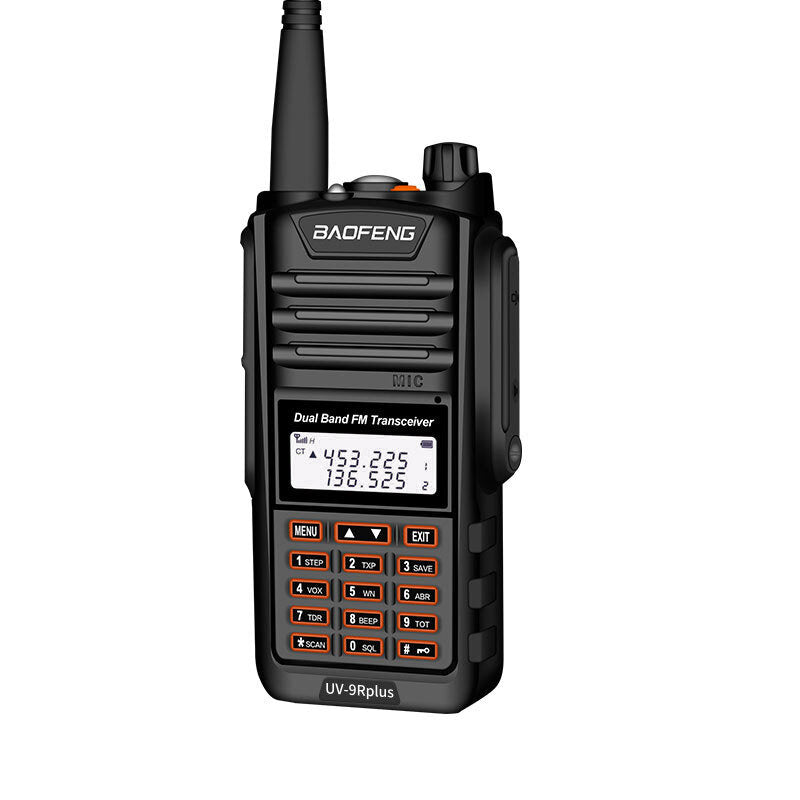 8W IP68 Waterproof Walkie Talkie 128 Channels 400-520MHz Dual Brand Two Way Handheld Radio VHF UHF IP68 Waterproof Interphone