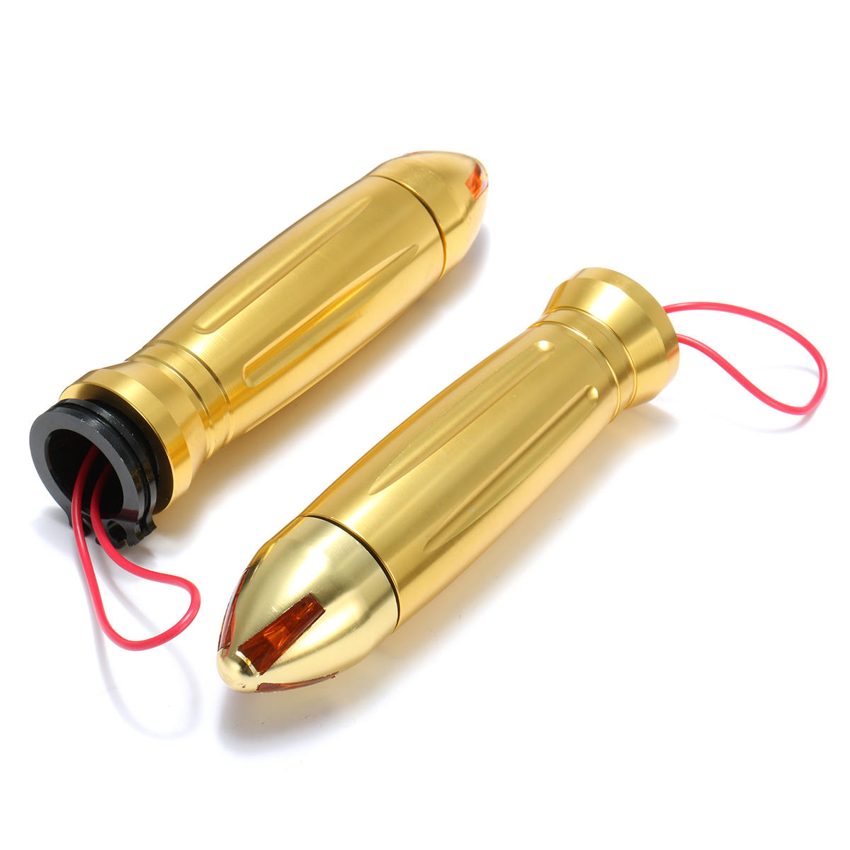 7/8inch Aluminum Hand Grips Turn Signal Light
