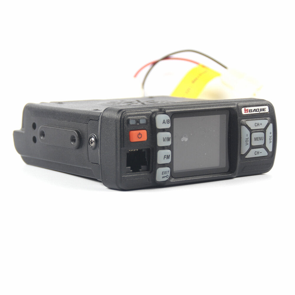 Dual Band Car Mobile Radio VHF 136-174Mhz UHF 400-490MHz 256CH 25W Two Way Radio FM Transceiver Walkie Talkie