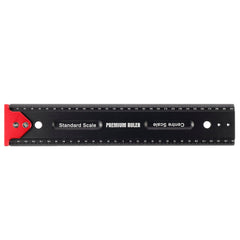Durable Precision Measuring Ruler with Hook Stop for Woodworking - High Precision, Portable Aluminium Alloy Tool