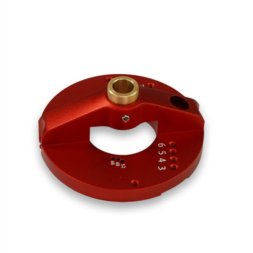35mm Chain Hole Locator Punch Jig for Woodworking - Durable Aluminum Alloy Tool for Hinge Installation & DIY Projects
