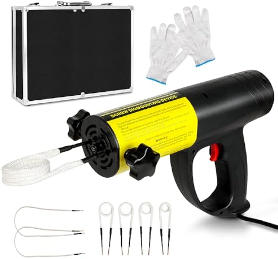 Greenzach MagHeat™ 1500W Magnetic Induction Heater Kit | Flameless Rusted Bolt Remover Tool | Ultimate 6-Coil Value Pack