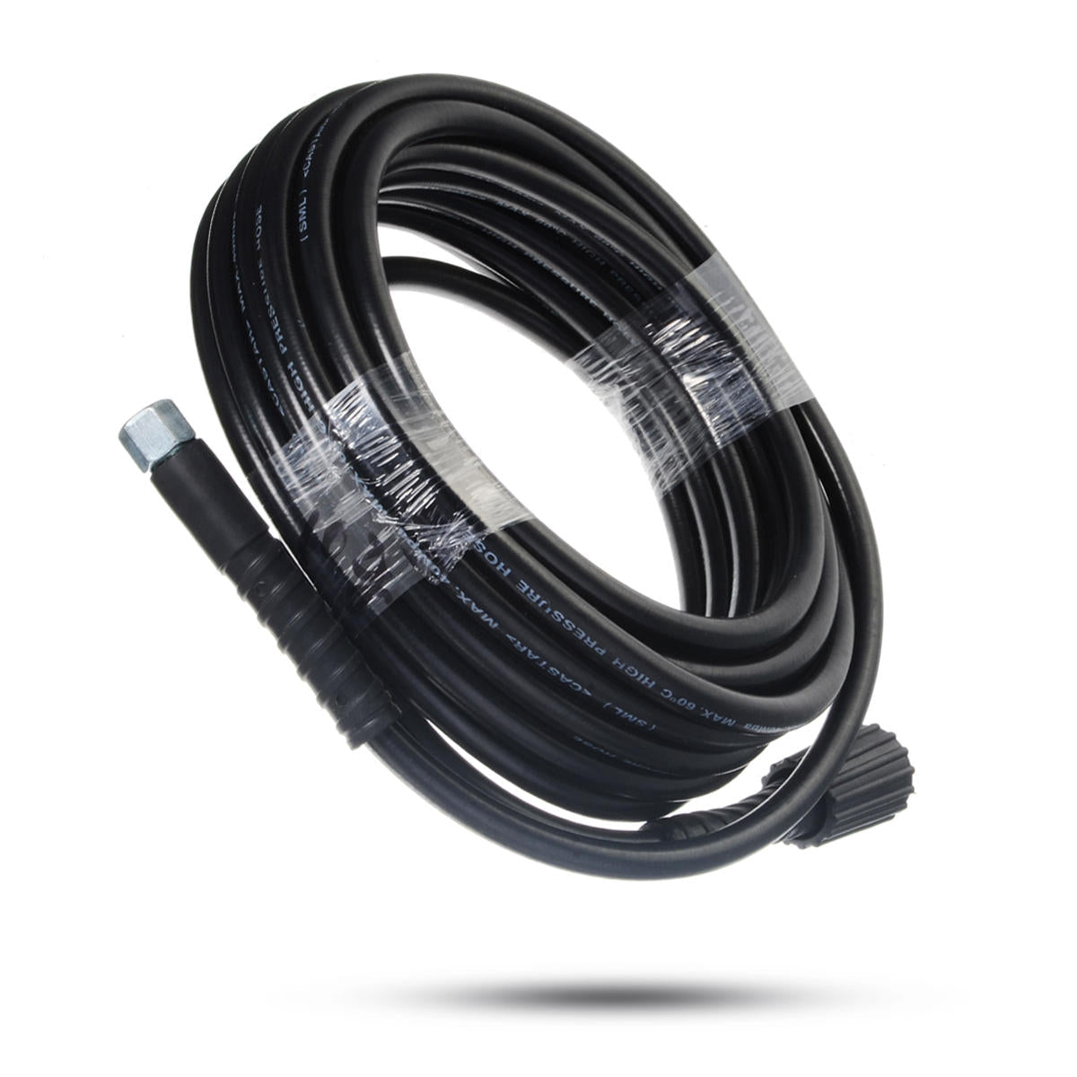 30ft 10M 5800PSI High Power Pressure Washer Extension Jet Hose Water Pipe M22 X M14 Thread