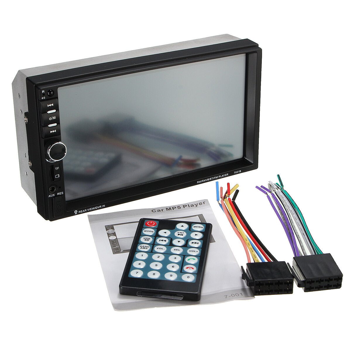 7 Inch 2 Din Touch Screen Multimedia HD Radio Car MP5 Player With bluetooth Function