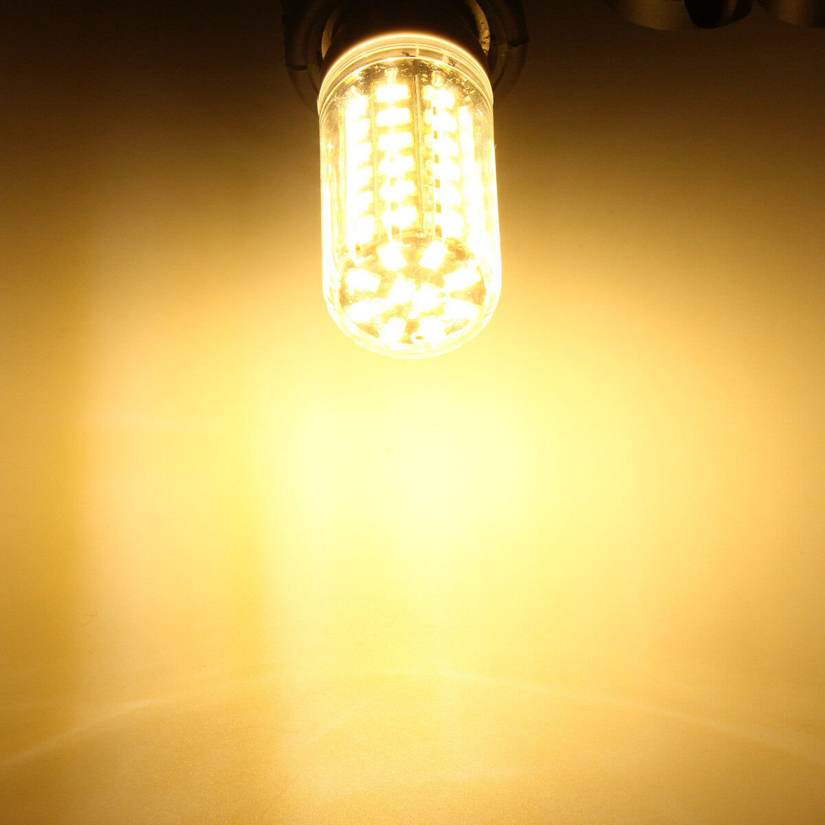 E27 E14 B22 G9 GU10 7W 64 SMD 5733 1000LM  LED Warm White White Cover Corn Bulb AC 220V