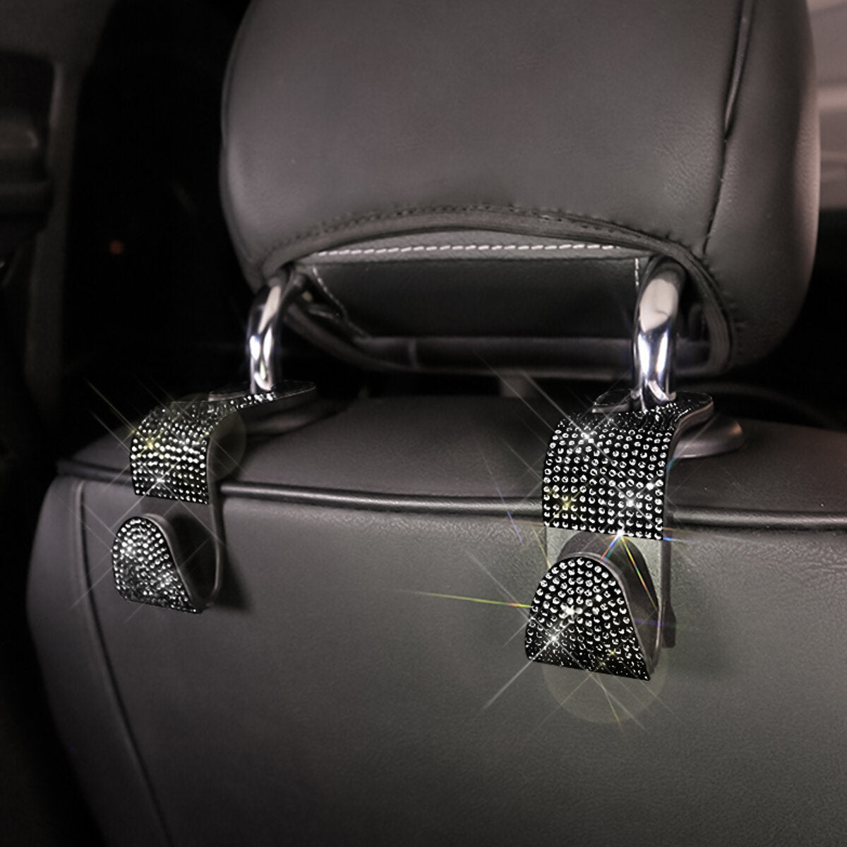 Universal Steering Wheel Cover Sparkle Luxury Bling Bling Rhinestone Diamond Car Accessories Decor