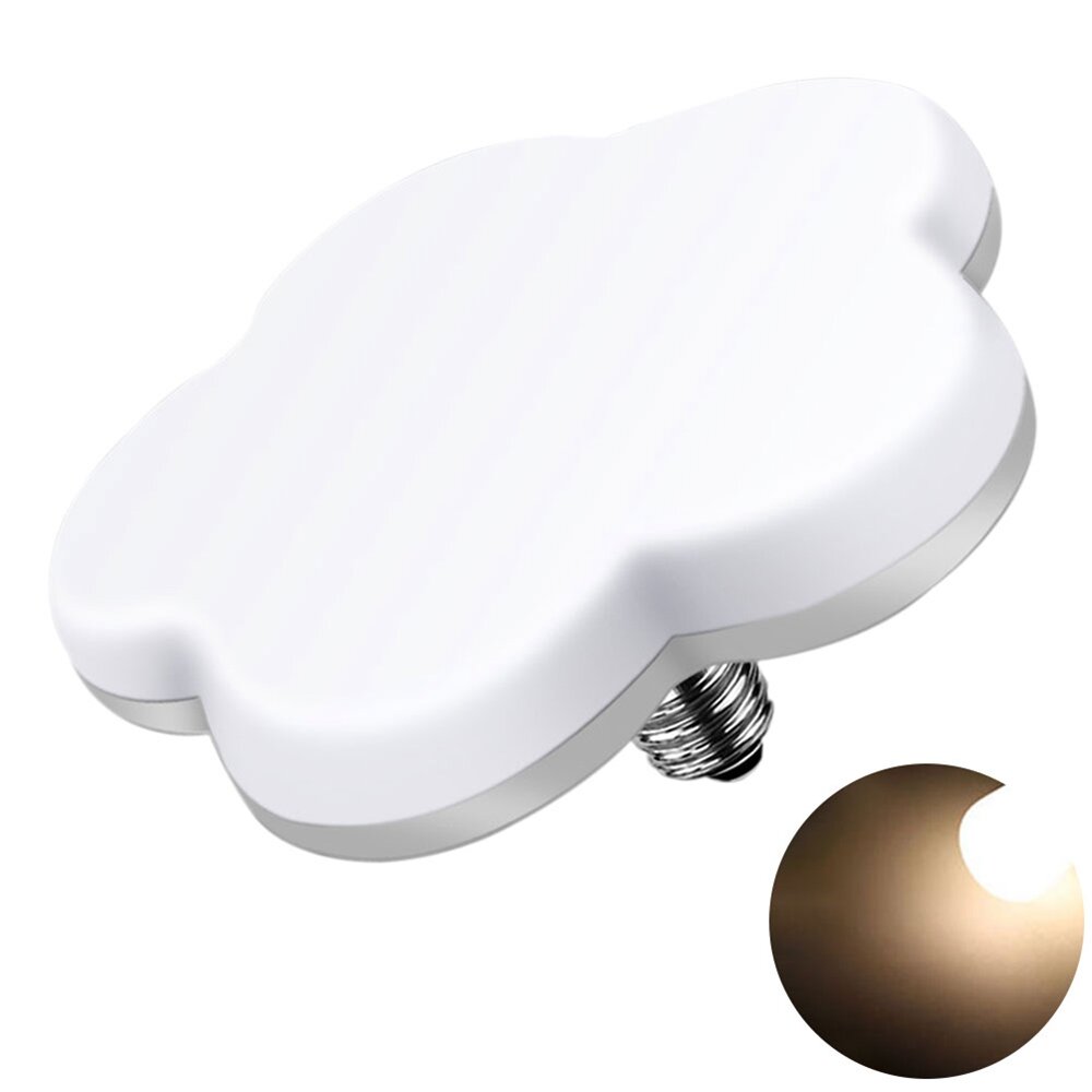 18W Plum Blossom Shaped E27 LED Bulb Ceiling Light Downlight Lamp for Indoor Home Bedroom AC180-240V