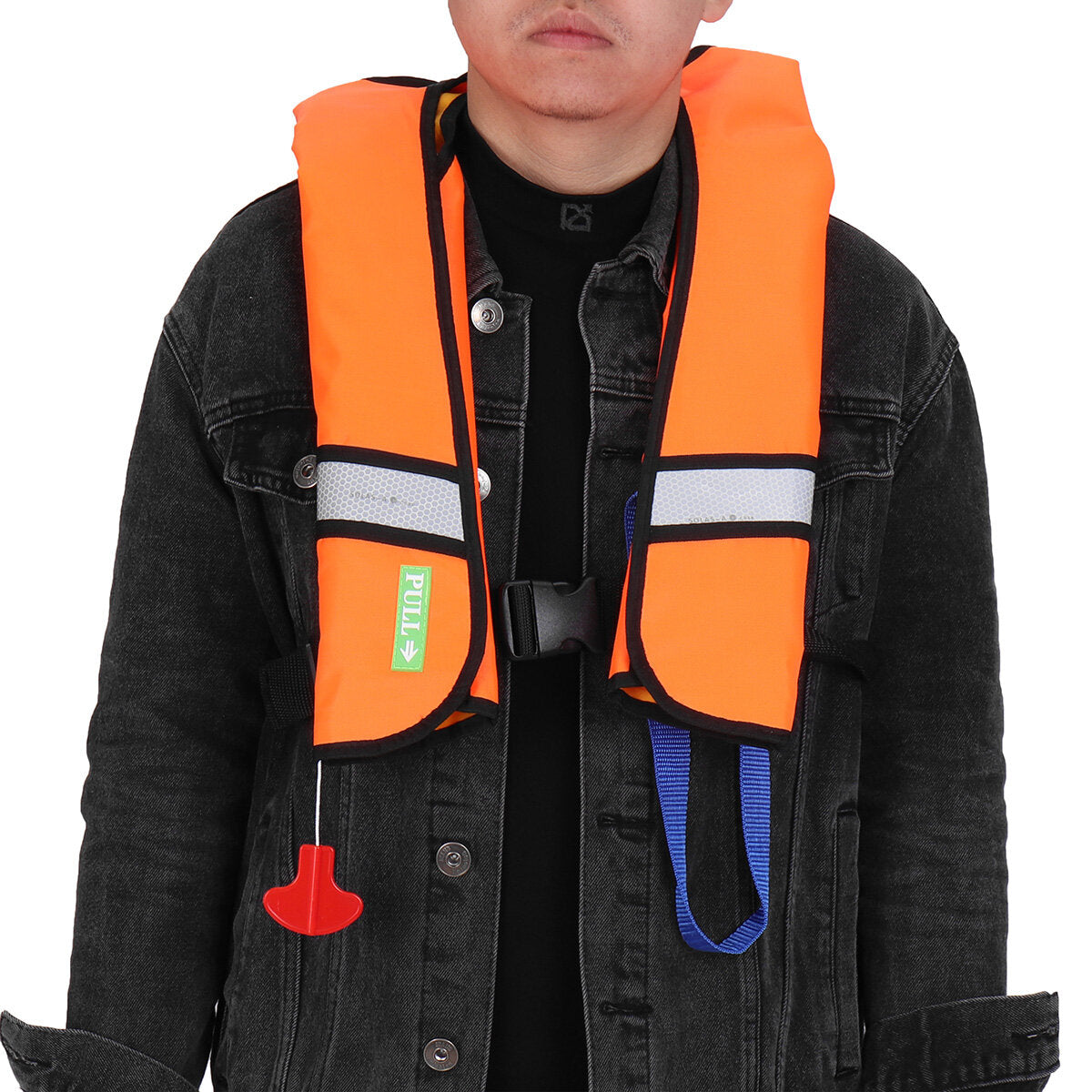 Swimming Fishing Life Jacket Automatic Inflatable Life Vest Adult Swimwear Water Sports Survival Jacket