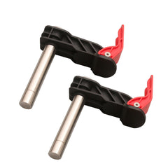 Stainless Steel Quick Release Woodworking Clamps - 19mm/20mm, High Stability, Versatile for Table Tops & Slide Slots