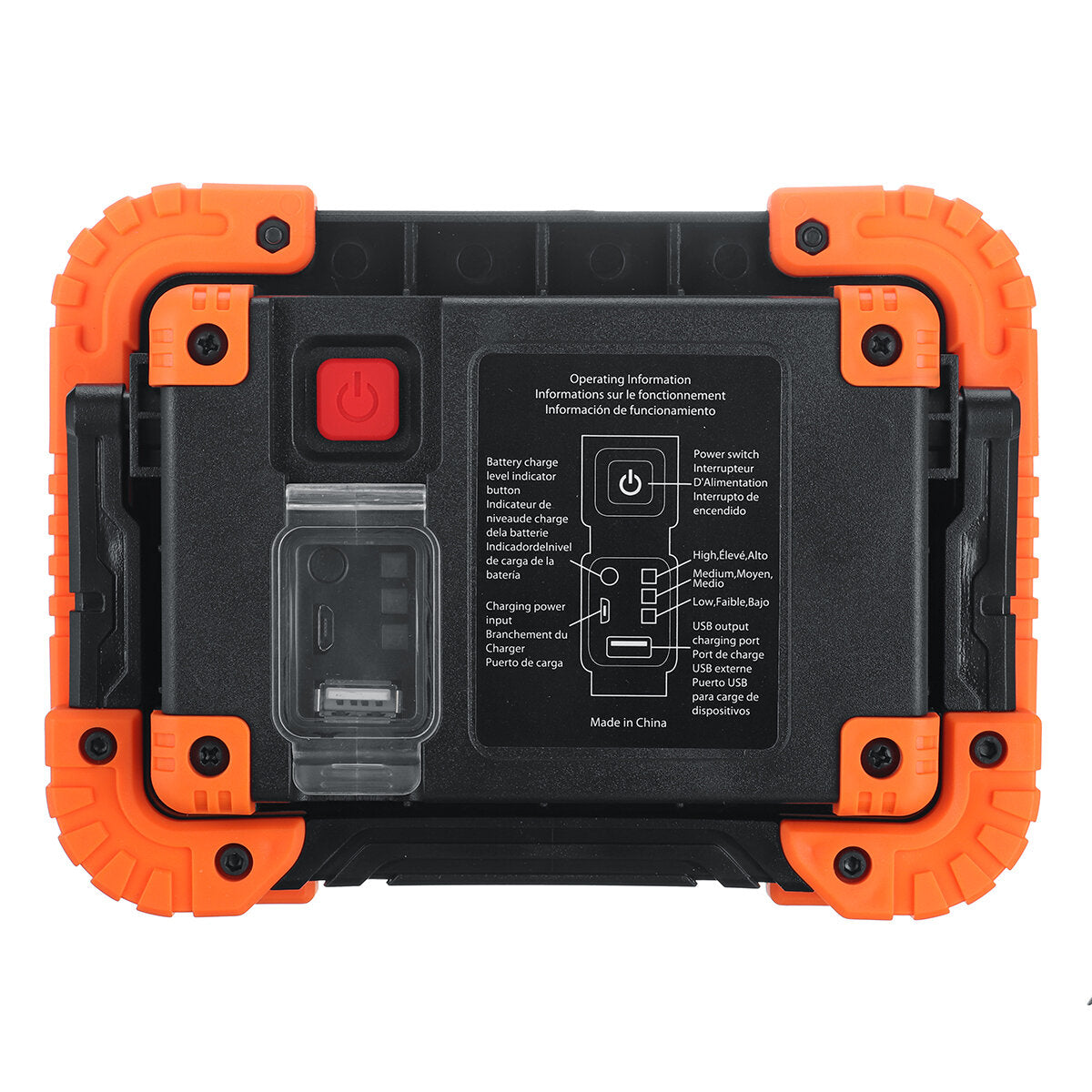 10W COB LED Floodlight Outdoor Camping Work Lamp Rechargeable Charging Light