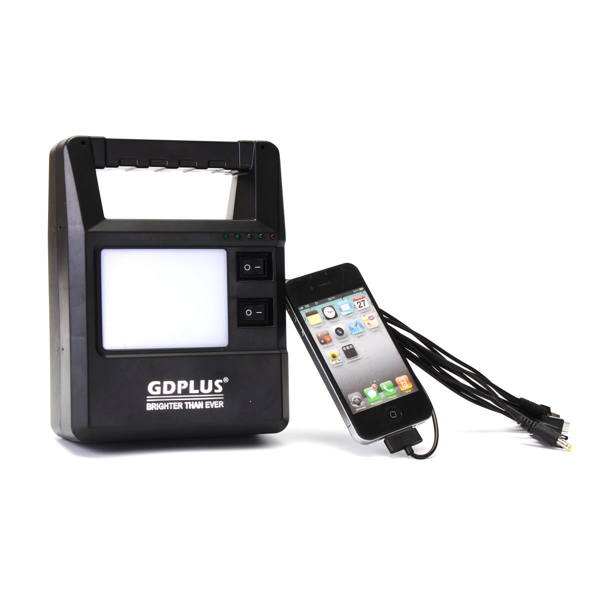 Portable Solar Panel Generator Charging Solar Powered System Home Generator System Kit