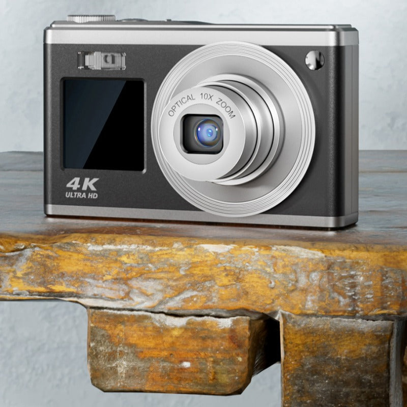 4K Optical Zoom CCD Digital Camera 64 Million Pixels Dual IPS High-definition Screens Photography Camera