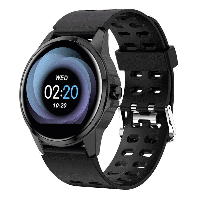 1.3inch Full Touch Screen Heart Rate Blood Pressure Test Brightness Adjustment Smart Watch