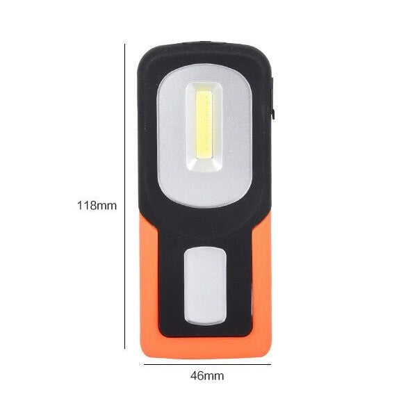 5W Portable COB LED USB Rechargeable Magnetic Work Light Folding Hook Tent Camping Torch Flashlight
