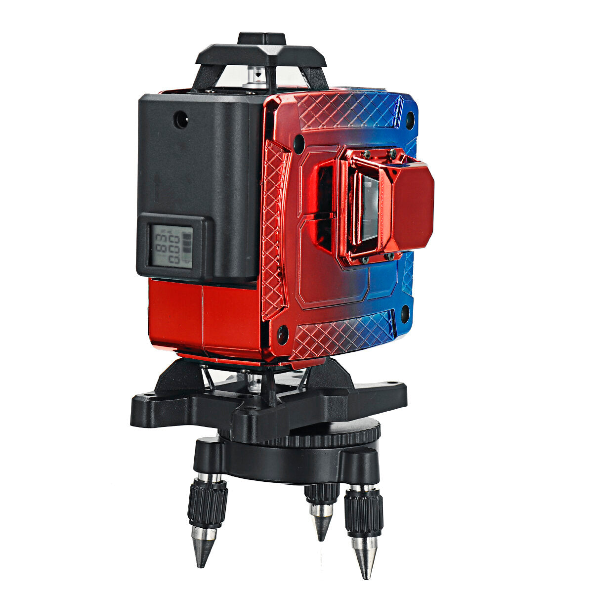 16 Line 4D Colorful Green Light Laser Level Single/Dual Battery 360 Horizontal Vertical Cross Measurement