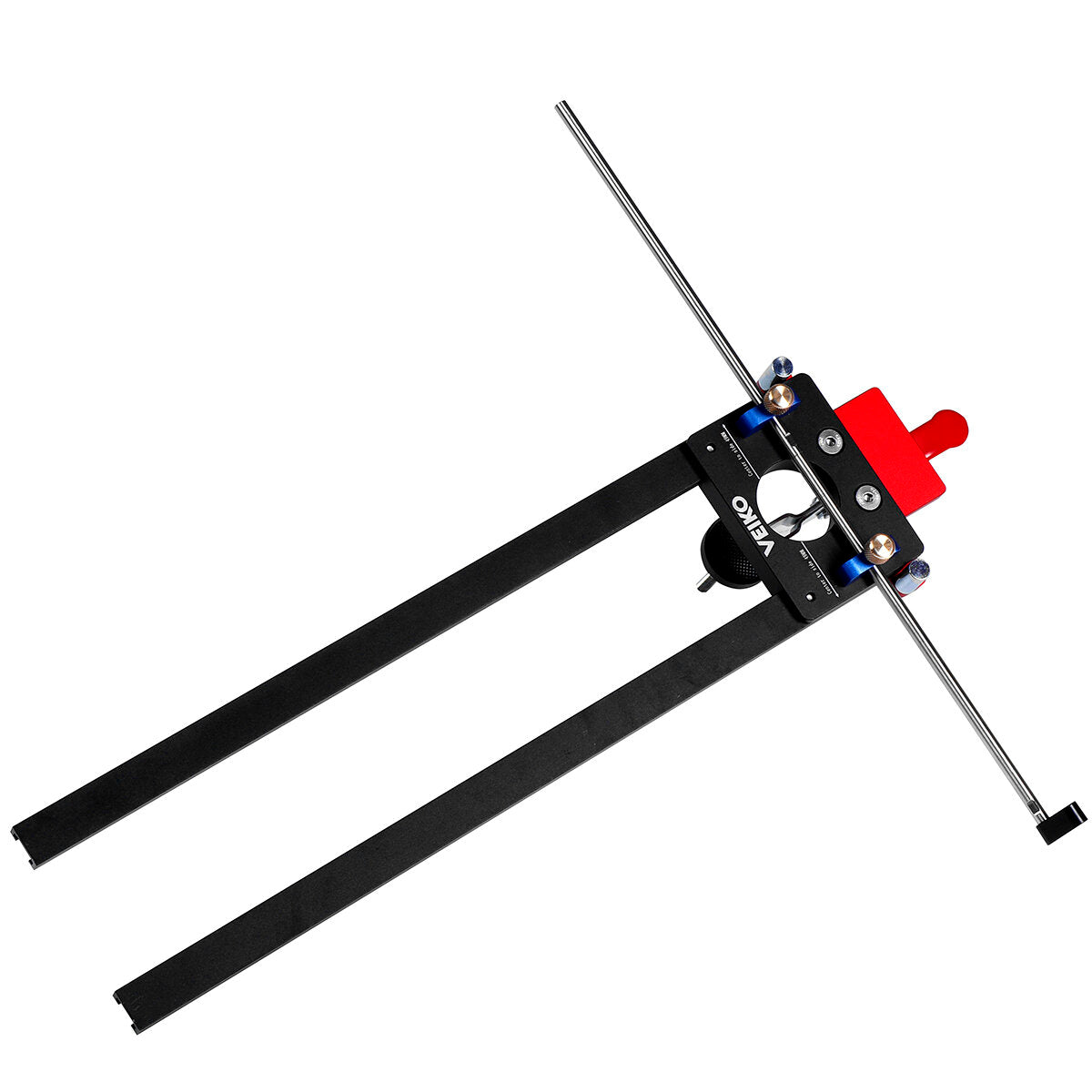 Aluminum Alloy Drawer Slide Jig with Adjustable Clamp for Woodworking Cabinet Drawer Slide Install