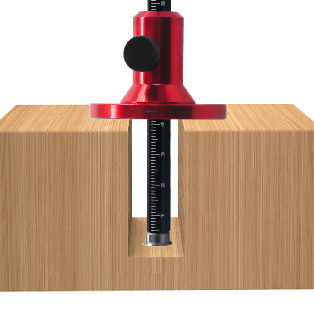 Precision Wheel Marking Gauge with Dual Scale for Mortise Measuring & Parallel Line Drawing - Durable & Accurate Tool