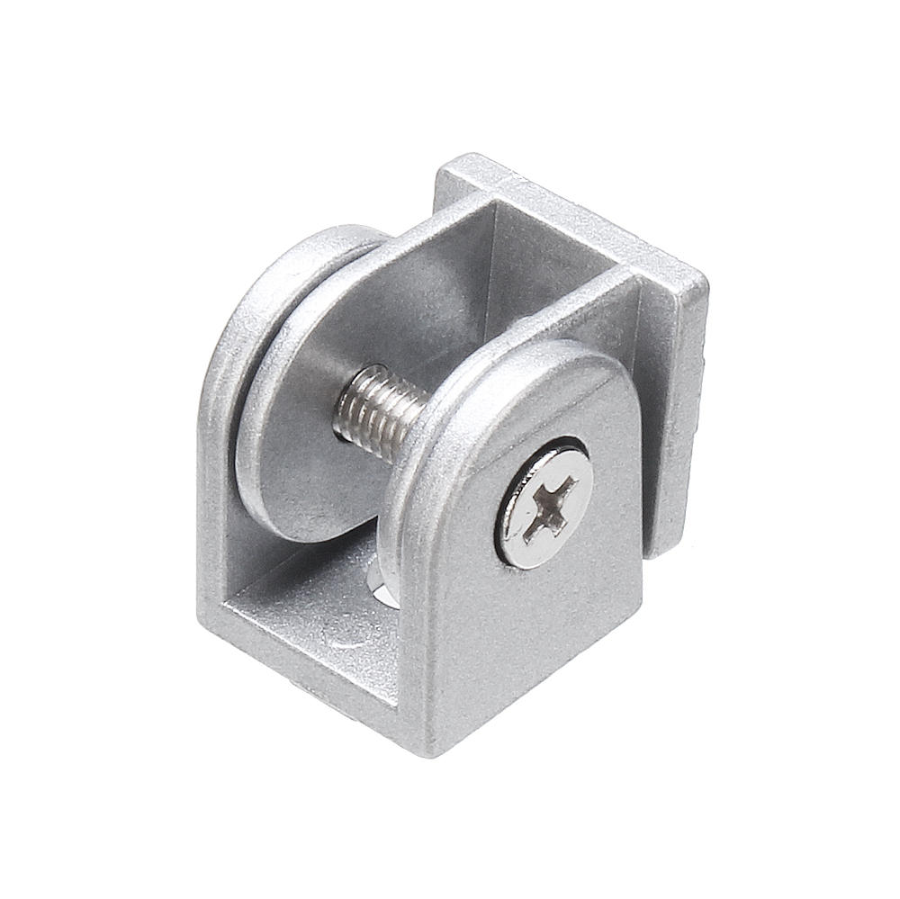 Movable Hinge Industrial Aluminum Extrusions Fittings Arbitrary Angle Connector for 2020 Aluminum Profiles pack4