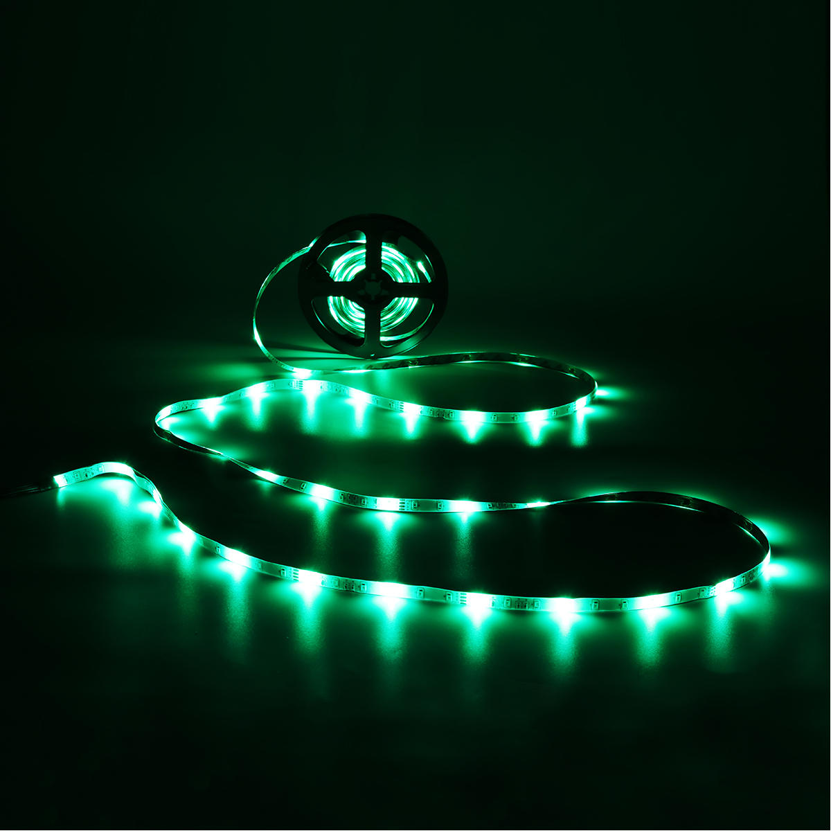 DC12V 5m 24W Watertight Alexa Smart Home WIFI Controller APP Control LED Strip Light Christmas Decorations Clearance Christmas Lights