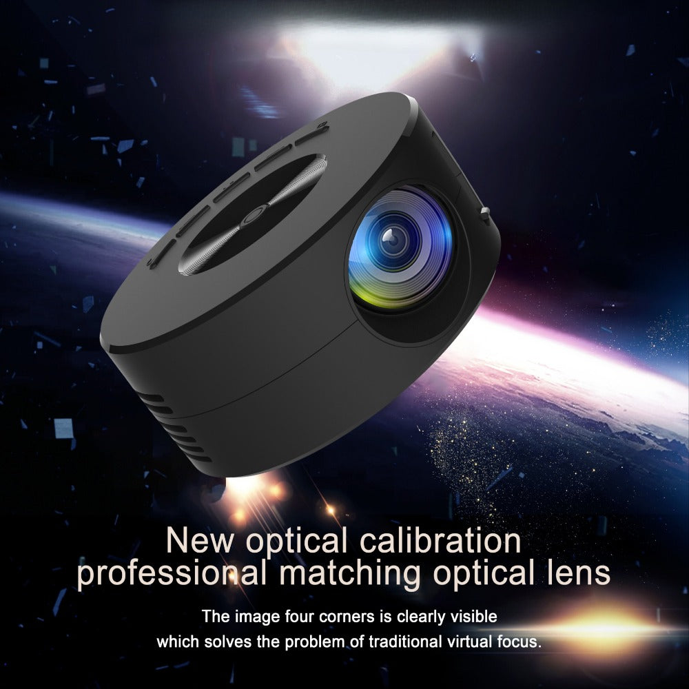 Mini Projector Wired Mirroring Handheld Projection 320P 150 ANSI Lux Portable Cinema